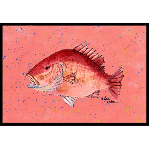 Carolines Treasures 24 x 36 In. Strawberry Snapper Indoor or Outdoor Mat 8351JMAT - main